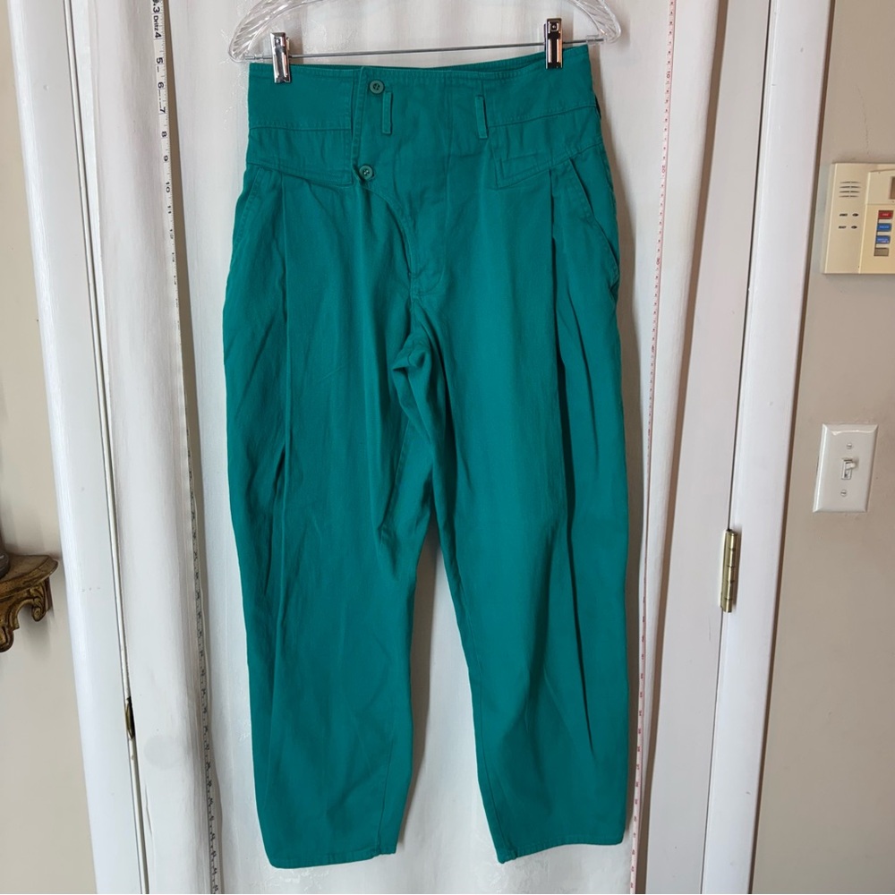 Vintage Women's Exotic Green Pants
